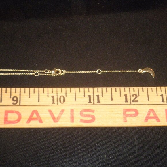 Luna Norte 14K Gold Plated Necklace White Druzy Quartz - Picture 5 of 6